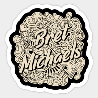 Bret Michaels - Vintage Sticker